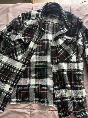 LCW Casual Checked Shirt Jacket new, size M