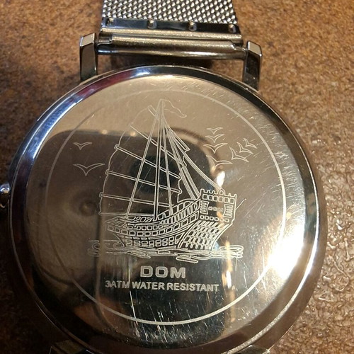 DOM moon watch like new, men's