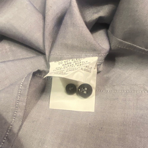 Tru Trussardi Men's Shirt Large like new, grey