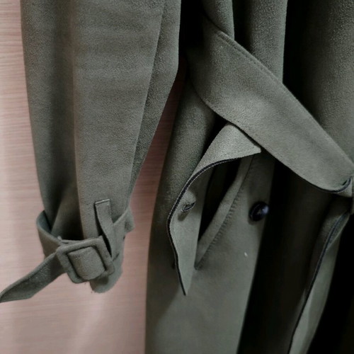 Zara coat like new, green, size M