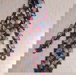 Мъжка копринена вратовръзка Gino Rossini като нова многоцветна