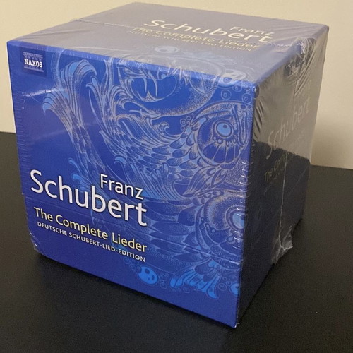 Franz Schubert The Complete Lieder box 38 CD new
