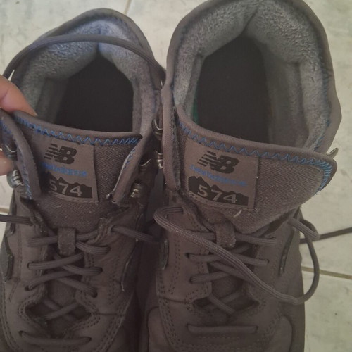 New Balance 574 Grey Suede Men's Boots Like New EU 47.5