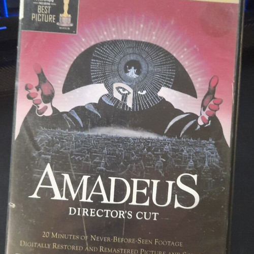 Amadeus Director's Cut DVD used with Greek subtitles
