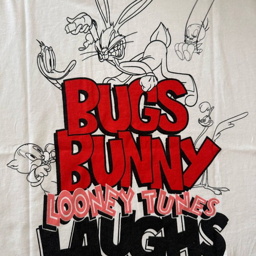 Asos Looney Tunes Sleeveless Shirt Small with Medium Fit Like New