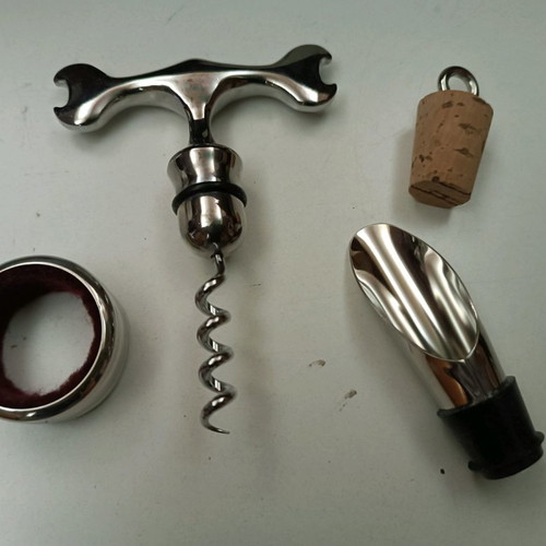 Corkscrew with accessories new, set