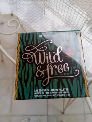 BH Cosmetics Wild & Free eyeshadow palette new