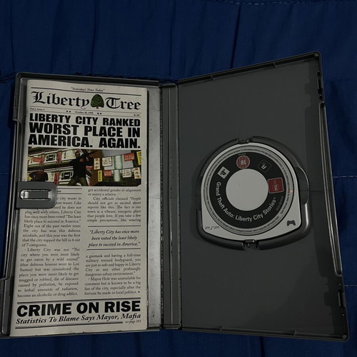 Grand Theft Auto Liberty City Stories PSP Platinum like new