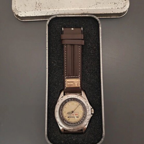 Paris Dakar watch new, brown, in original box
