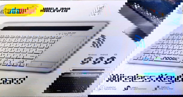 Ασύρματο Πληκτρολόγιο με Touchpad Andowl Q-JP210.