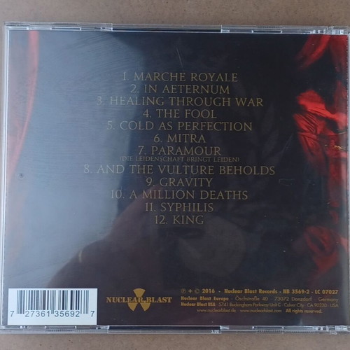 Fleshgod Apocalypse King CD like new, metal
