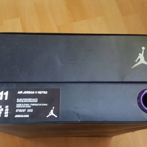 Nike Jordan XI Retro Space Jam sneakers size 45 new