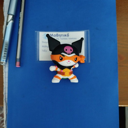 Φιγούρα Happy Meal μεταχειρισμένη Sanrio x Χελωνονιντζάκια Kuromi Michelangelo