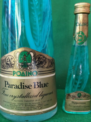 Ροδίνο Paradise Blue Fine Crystallized Liqueur 500cc μεταχειρισμένο, σφραγιστό