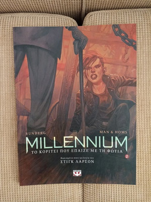 Millennium 2: The Girl Who Played with Fire comic used, like new