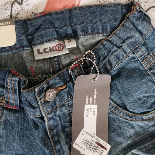 LCKR jeans new, size 110 cm for 5-year-old boy