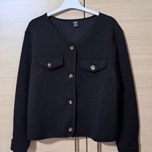 Shein black cardigan, size S