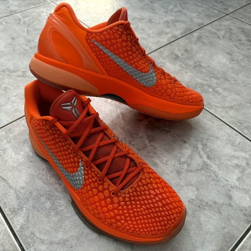 Nike Kobe 6 Protro Total Orange shoes like new