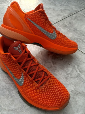 Nike Kobe 6 Protro Total Orange shoes like new