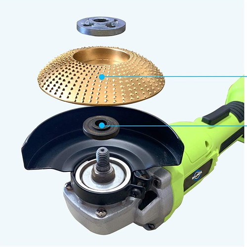 Wood sanding disc new for angle grinder