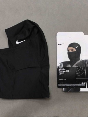 Nike full face hood black one size new with tags
