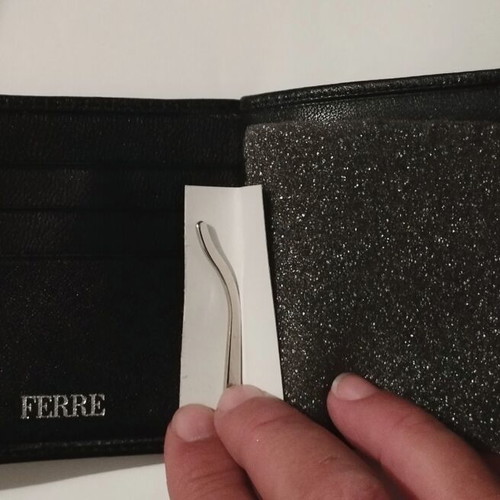 Leather wallets Ferre, Columbia, Camel active new, black