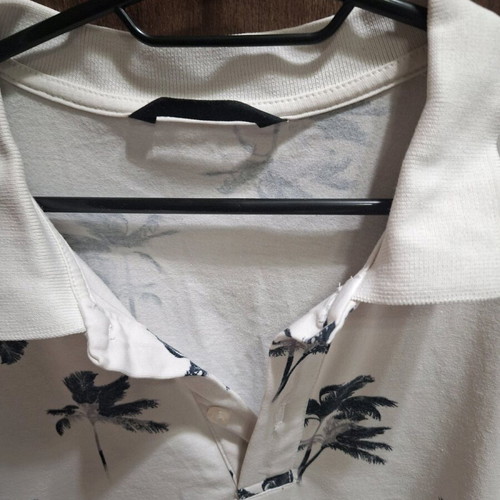 Men's Polo Shirt large used, white