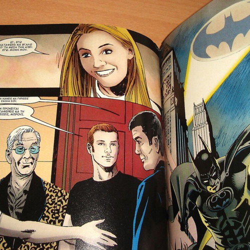 Batman & Robin Comic Book used, Greek, DC Comics