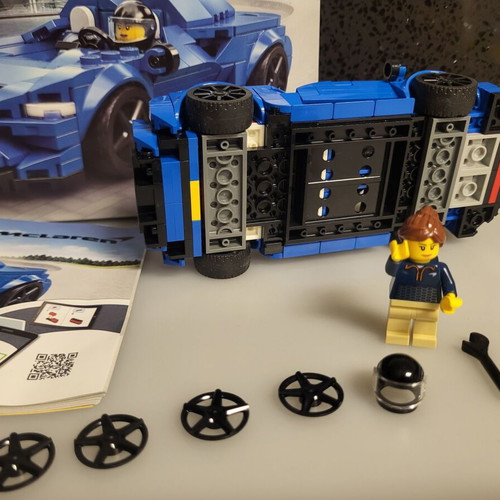 Lego 76902 Speed Champions McLaren Elva like new, 2021