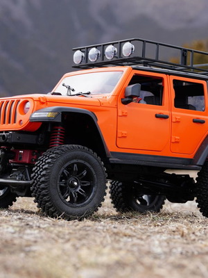 MN128 RC crawler τηλεκατευθυνόμενο αυτοκίνητο σε πορτοκαλί, unopened