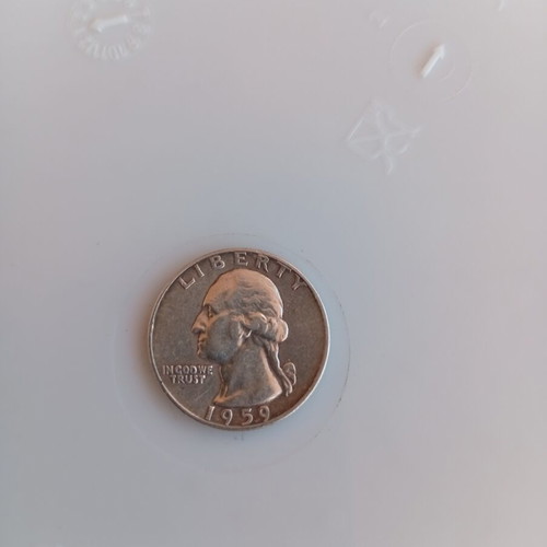 American dollar 1959 used coin
