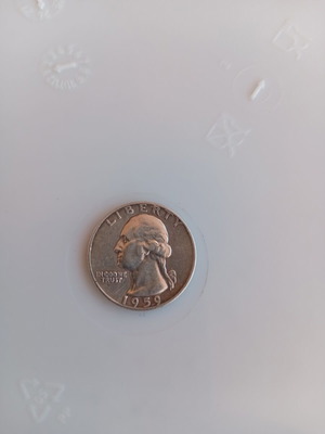 American dollar 1959 used coin