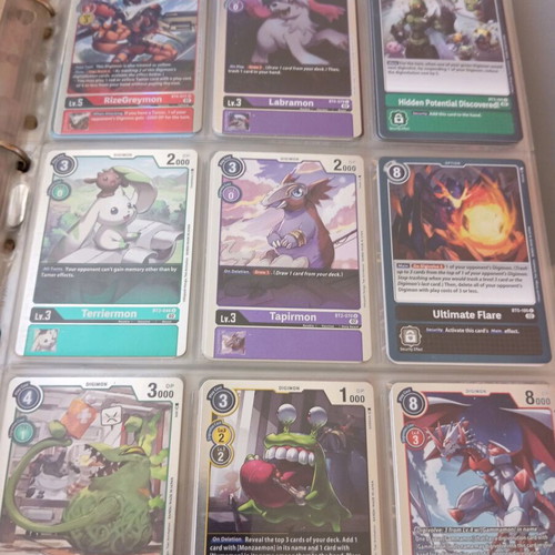 Dragonball Digimon Marvel Battle Spirits Saga card collection like new