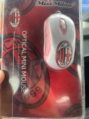 Ac Milan optical mini mouse new, compatible with Mac