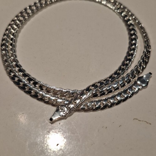 Chain 925 sterling silver, 49 cm, new