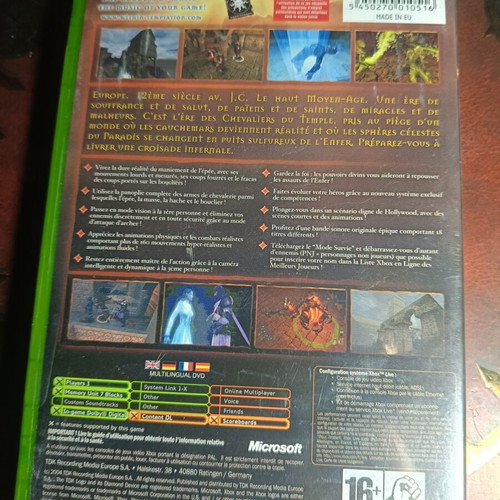 Knights of the Temple: Infernal Crusade sealed for Original Xbox