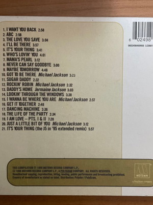 Jackson 5 The Ultimate Collection CD μεταχειρισμένο, pop