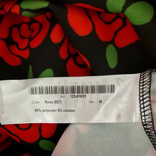 Chaton midi dress floral print like new, size M