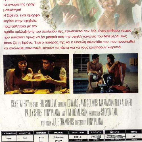 She's in Love DVD used, romantic with subtitles