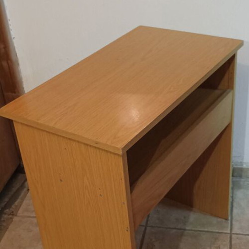 Children's desk used, small with shelf for kindergarten or primary
