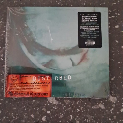 Disturbed The Sickness 2CD deluxe 25th anniversary edition new