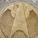 German 2 Euro 2002 coin with error