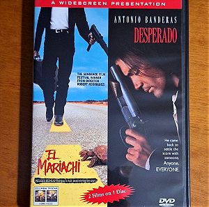 El Mariachi & Desperado 1 DVD 2 ταινίες (Αποστολή μόνο μέσω Box Now)