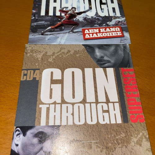 Goin' Through 2-CD pack like new, hip-hop