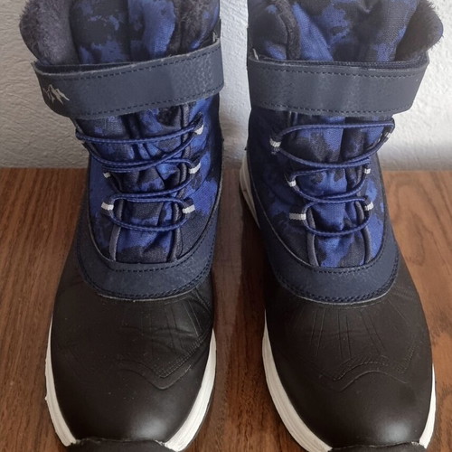 Crivit children's snow boots blue-black size 37