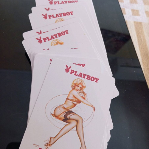 Playboy playing cards like new