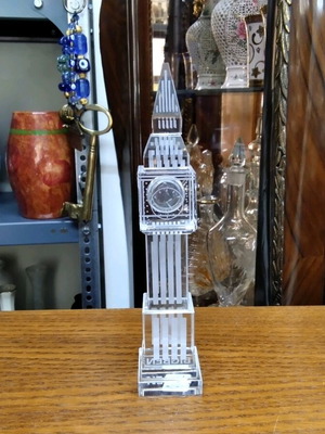 Bigben crystal table decoration 22x5x5 new