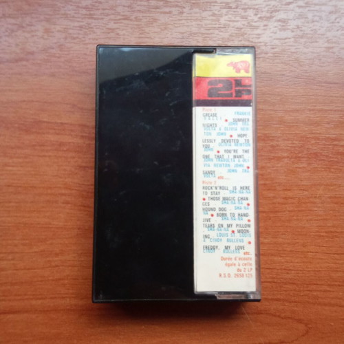 Grease movie OST soundtrack collectible audio tape used from 1980s