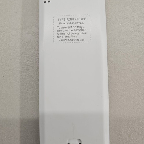 Carrier remote control RG56V/BGEF new