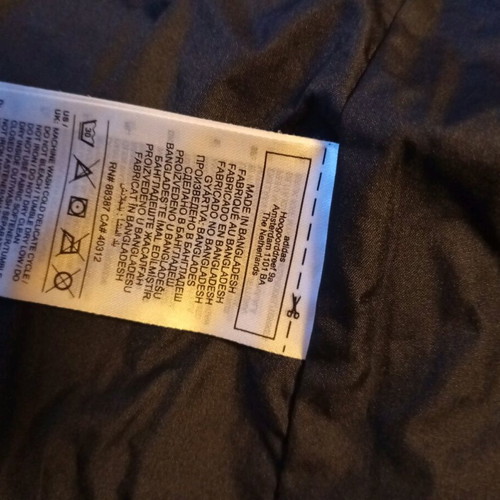 Adidas kids jacket 152cm 11-12 years with hood like new, black